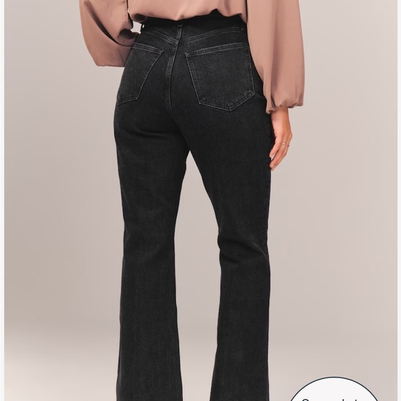 Abercrombie High Rise Vintage Flare Jean - Picture 3 of 4